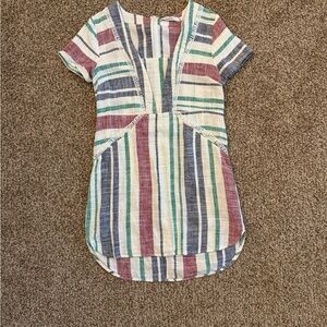 Just fab Striped Multicolor Women's Top